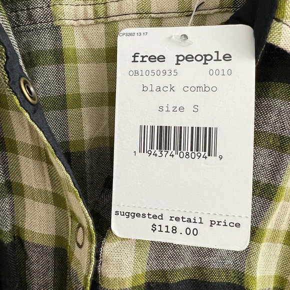 Free People Pacific Dawn Drawstring
Plaid Shirt - Picture 5 of 12
